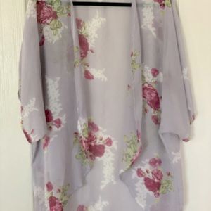 XL Lavendar Kimono